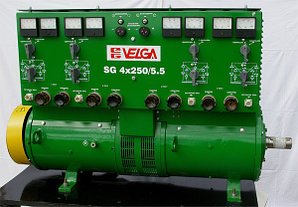 Много постовые сварочные генераторы SG-4x250