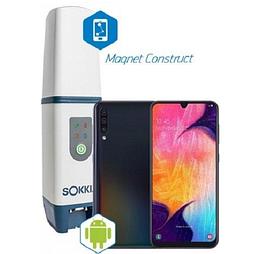 Комплект ГНСС Sokkia GCX3 + Смартфон с ПО Magnet Construct (12 месяцев)