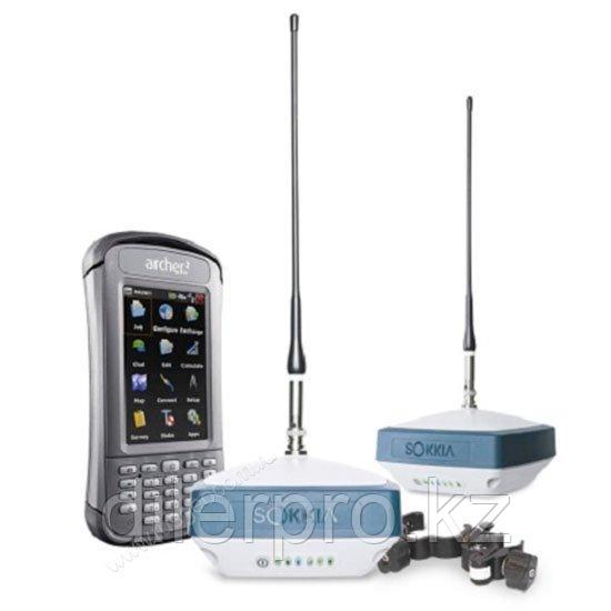 Комплект из двух приемников Sokkia GRX3 с модемами UHF/GSM и контроллера Archer2, фото 1
