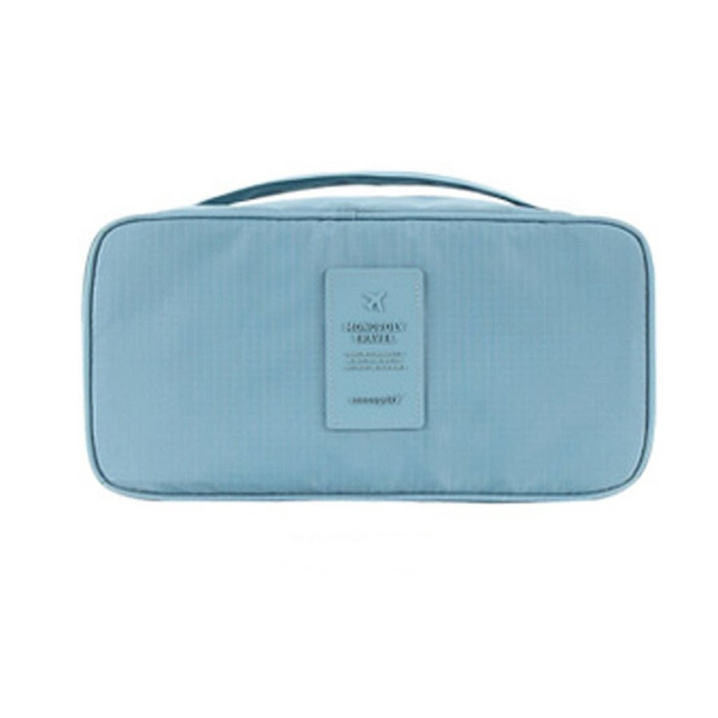 Дорожная сумка для нижнего белья 6 отделений голубая - фото 1 - id-p71598440