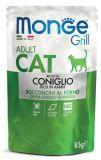 Monge GRILL 85г Кролик Влажный корм для кошек Coniglio Adult