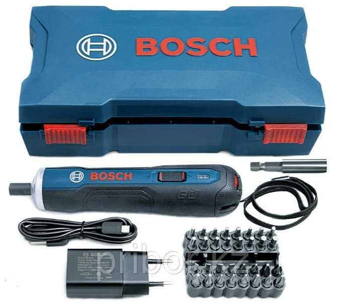 Bosch GO kit Аккумуляторная отвертка в наборе с битами - фото 2 - id-p71678030