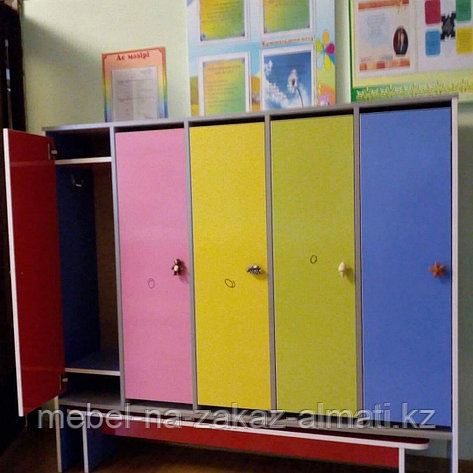 Шкаф раздевалки детских садов, фото 2