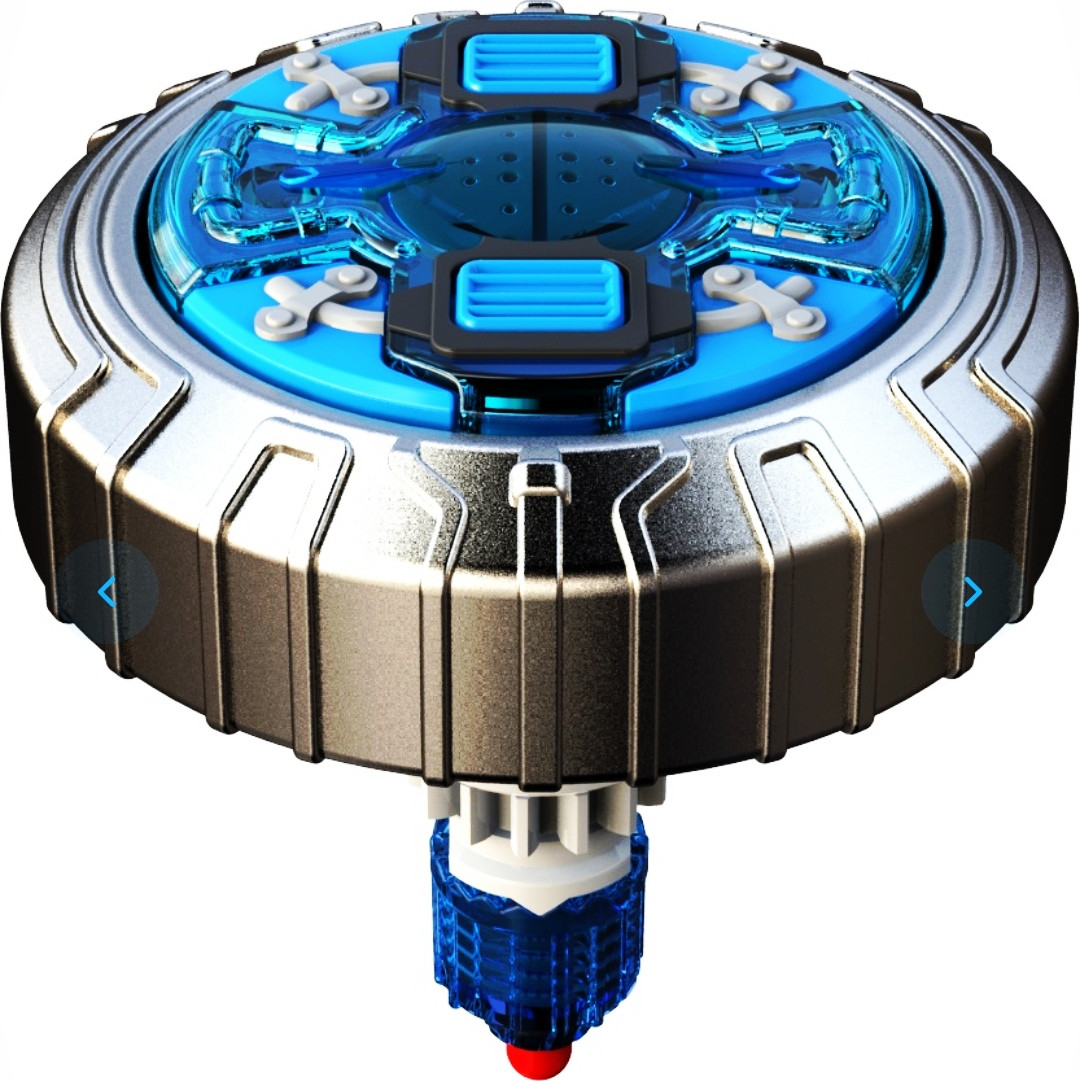 Одиночный Бластер синий  86304 Гулливер SPINNER M.A.D