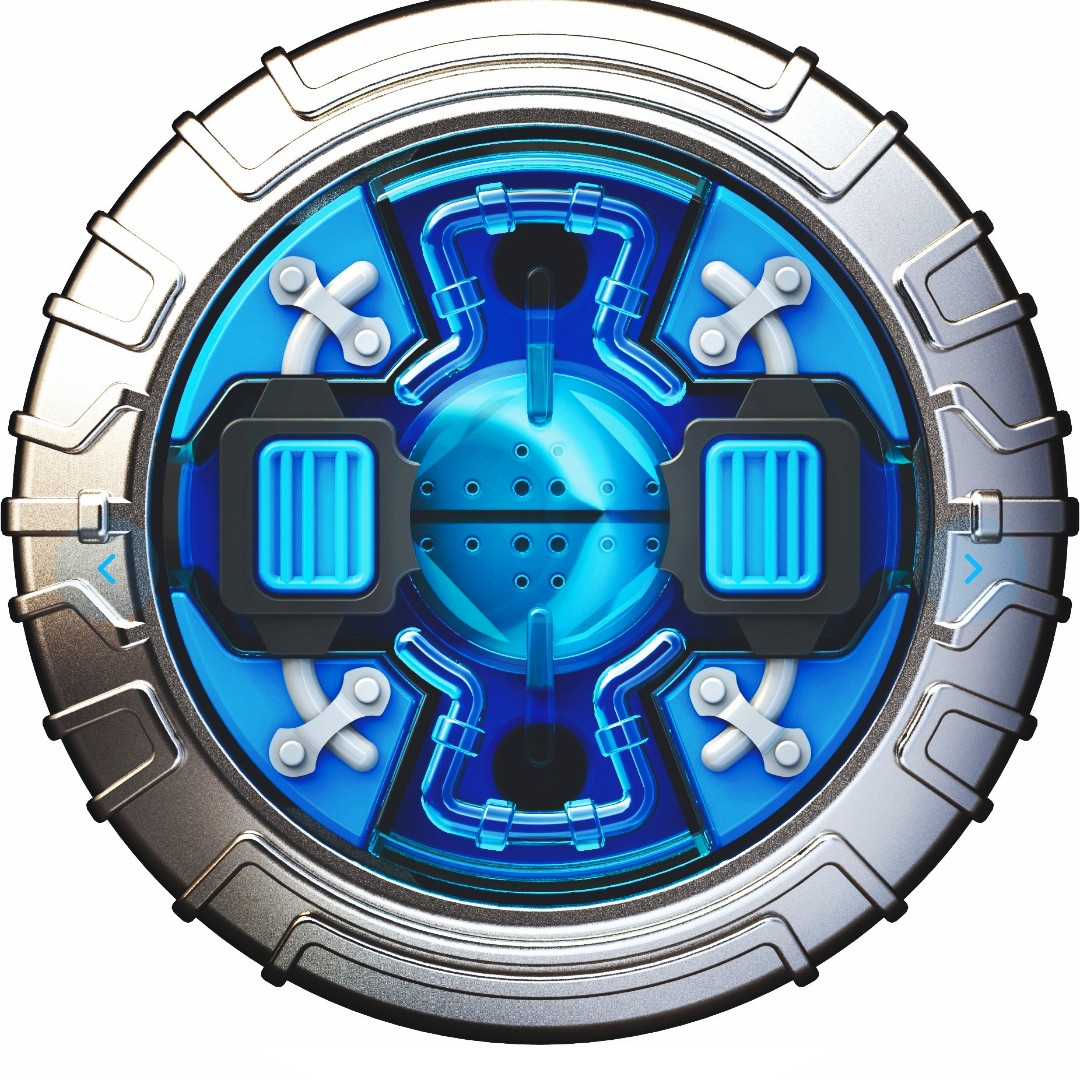 Одиночный Бластер синий  86304 Гулливер SPINNER M.A.D