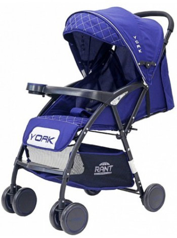 Детская коляска Rant York синий, фото 1