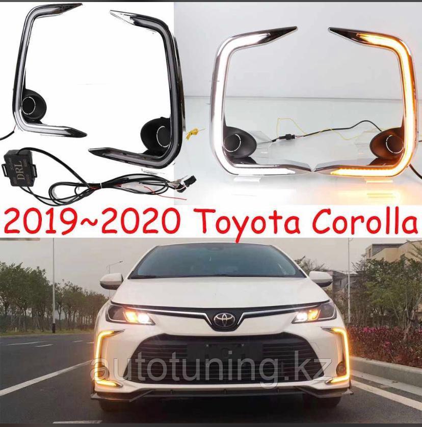 Дневные ходовые огни (ДХО) на Toyota Corolla 2019+ - фото 1 - id-p71687808