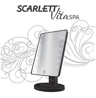 Зеркало косметическое с подсветкой Scarlett Vita Spa SC-MM308L05 (Белый)