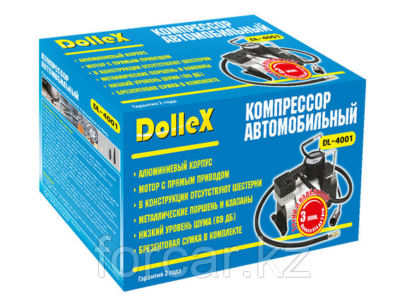 Компрессор Dollex DL-4001, 12V, 35 л./мин, 150 PSI, сумка, фото 2