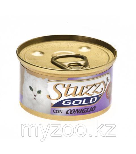 STUZZY GOLD влажный корм для кошек Мусс Кролик 85гр