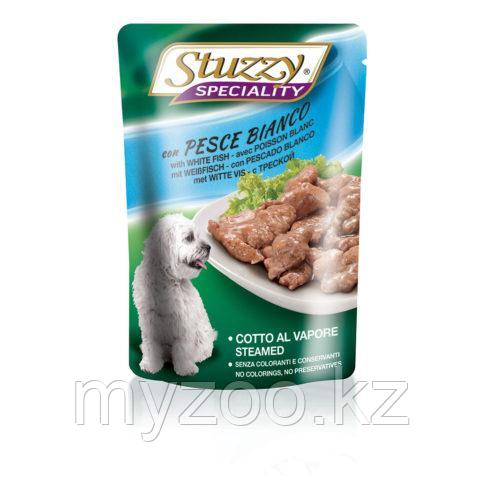 STUZZY SPECIALITY DOG влажный корм для собак Треска в соусе 100 гр