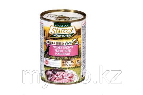 STUZZY MONOPROTEIN влажный корм для собак Свежая свинина 400 гр