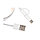 Интерфейсный кабель Xiaomi 30cm MICRO USB and Type-C Белый, фото 3