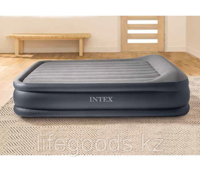 Двуспальная надувная кровать со встроенным насосом, Intex 64136 - фото 2 - id-p49056279
