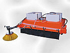 Подметающее устройство с ковшом, ширина 2600 мм с пластмассовой щеткой, фото 3