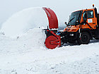 Снегоочиститель фрезернороторный, ширина 2200 мм,работает от вала отбора мощности трактора, с  механический по, фото 4