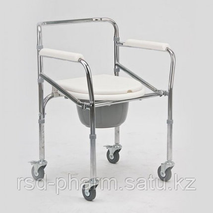 Кресло-коляска с санитарным оснащением для инвалидов "Armed" FS696, фото 2