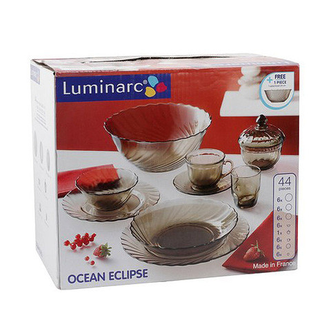 Сервиз столовый Luminarc Ocean Eclipse H0250 [19 предметов] - фото 2 - id-p71725026
