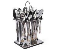 Набор столовых приборов на 8 персон на подставке MGFR Shell Cutlery Set {25 предметов}, фото 2