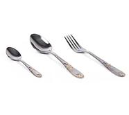 Набор столовых приборов на 8 персон на подставке MGFR Shell Cutlery Set {25 предметов}, фото 6