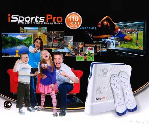 Игровая консоль iSports PRO [110 игр, беспроводные джойстики] - фото 1 - id-p71725315