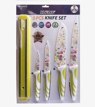 Набор ножей с керамическим покрытием KONOLL KN-0065CK