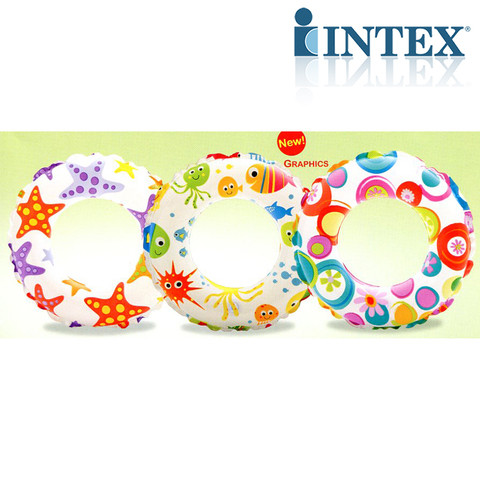 Круг надувной INTEX 59230 Lively (Разноцветные шары) - фото 2 - id-p71726934