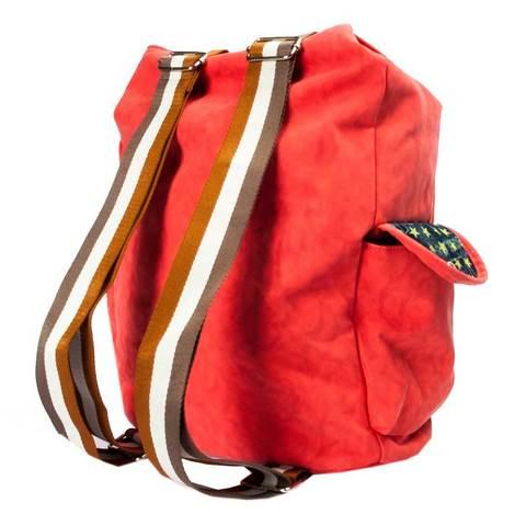 Рюкзак-сумка с аппликацией DANDANTEBU (Оранжевый) - фото 7 - id-p71727108
