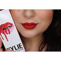 Жидкая матовая помада + карандаш KYLIE Lip Kit от Кайли Дженнер (Freedom)