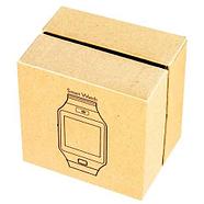 Умные часы [Smart Watch] с SIM-картой и камерой DZ09 (Золотистый с коричневым), фото 7