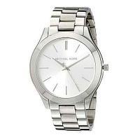 Часы наручные женские Michael Kors MK 117-07 (Сталь, белый циферблат)