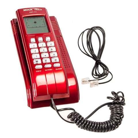 Телефон с определителем номера и LCD-экраном MOCKTEL KXT-111 (Белый) - фото 1 - id-p71727891