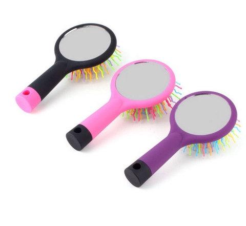 Расческа массажная для придания объема Eyecandy Rainbow Volume Brush [Medium] (Розовый) - фото 2 - id-p71728030