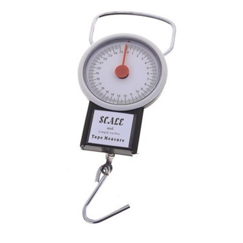 Весы-безмен механические с рулеткой SCALE {вес до 35 кг} - фото 1 - id-p71728040