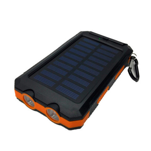 Внешний аккумулятор водонепроницаемый Powerbank Solar Charger на солнечных батареях 3 в 1 [20000 мАч; компас; - фото 2 - id-p71728069