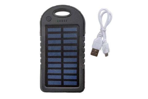 Аккумулятор для зарядки портативный на солнечных батареях LED Light A50 [28000 мАч.] - фото 4 - id-p71728076
