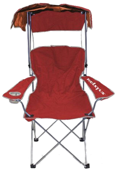 Кресло складное с козырьком «Kelsyus» (Красный)