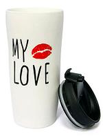 Кружка для кофе и чая керамическая My Bottle [450 мл] (My love)