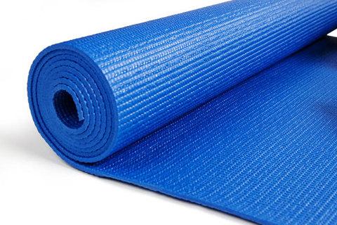 Коврик для занятий йогой и фитнесом в чехле YOGA MAT [6 мм; 1 кг] (Розовый) - фото 6 - id-p71729719