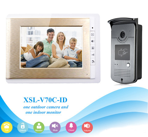 Видеодомофон цветной SMART XSL-V70С-ID (с ключами-магнитами) - фото 1 - id-p71730005
