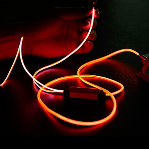 Наушники светящиеся вакуумные металлические Glowing Earphone (Розовый) - фото 7 - id-p71730030