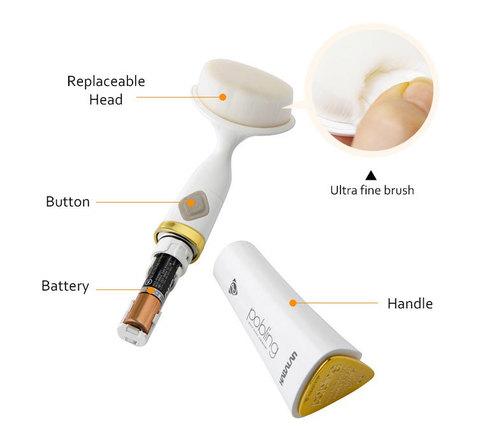 Щетка ультразвуковая для лица POBLING SONIC PORE CLEANSING BRUSH - фото 4 - id-p71730180