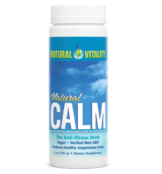 Natural Vitality, Natural Calm, напиток против стресса, оригинальный (без вкусовых добавок), 226 г - фото 1 - id-p71732067