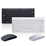 Комплект беспроводной клавиатура + мышь Mini Keyboard [2.4 GHz] (Белый), фото 2