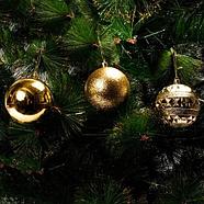 Набор елочных шаров MERRY CHRISTMAS в праздничной упаковке [12 шт] (Синий), фото 2