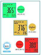 Термометр-градусник бесконтактный инфракрасный LERCONN (Сиреневый), фото 4