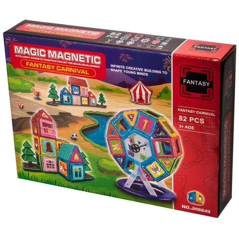 Магнитный конструктор MAGIC MAGNETIC серия FANTASY CARNIVAL [48, 74, 82 деталей] (60) - фото 4 - id-p71730758