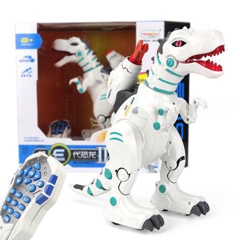 Робот-динозавр "огнедышащий" на пульте д/у E-Robot YEAROO - фото 2 - id-p71730769