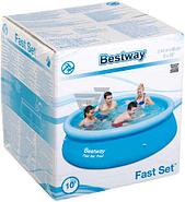 Бассейн бескаркасный Bestway Fast Set 244x66см 57008, фото 3