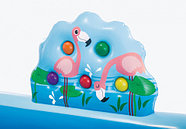 Мини-аквапарк с горкой, мячиками и фонтаном «Приключение в джунглях» Intex 57161 {257х216х84 см}, фото 7